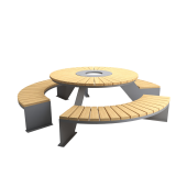 Скамья со столиком КСС1