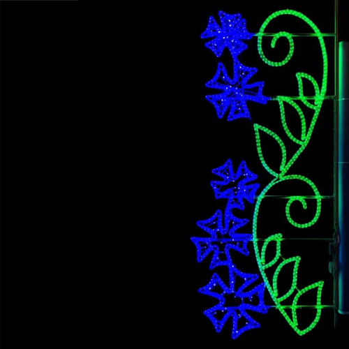 Иллюминация василек