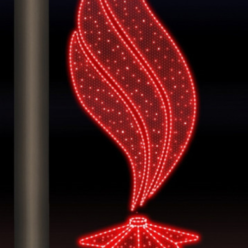 Иллюминация "вечный огонь"